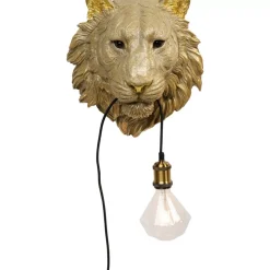 Wandleuchten-KARE Design Wandleuchte Animal Tiger Head