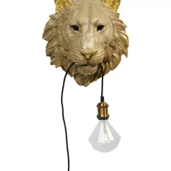 Wandleuchten-KARE Design Wandleuchte Animal Tiger Head