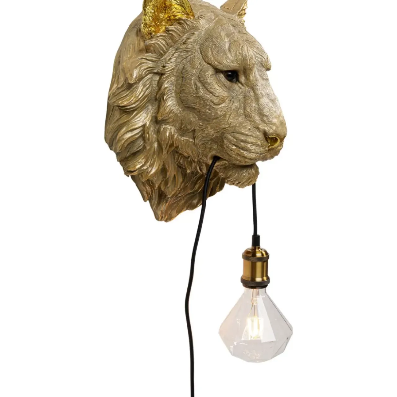 Wandleuchten-KARE Design Wandleuchte Animal Tiger Head