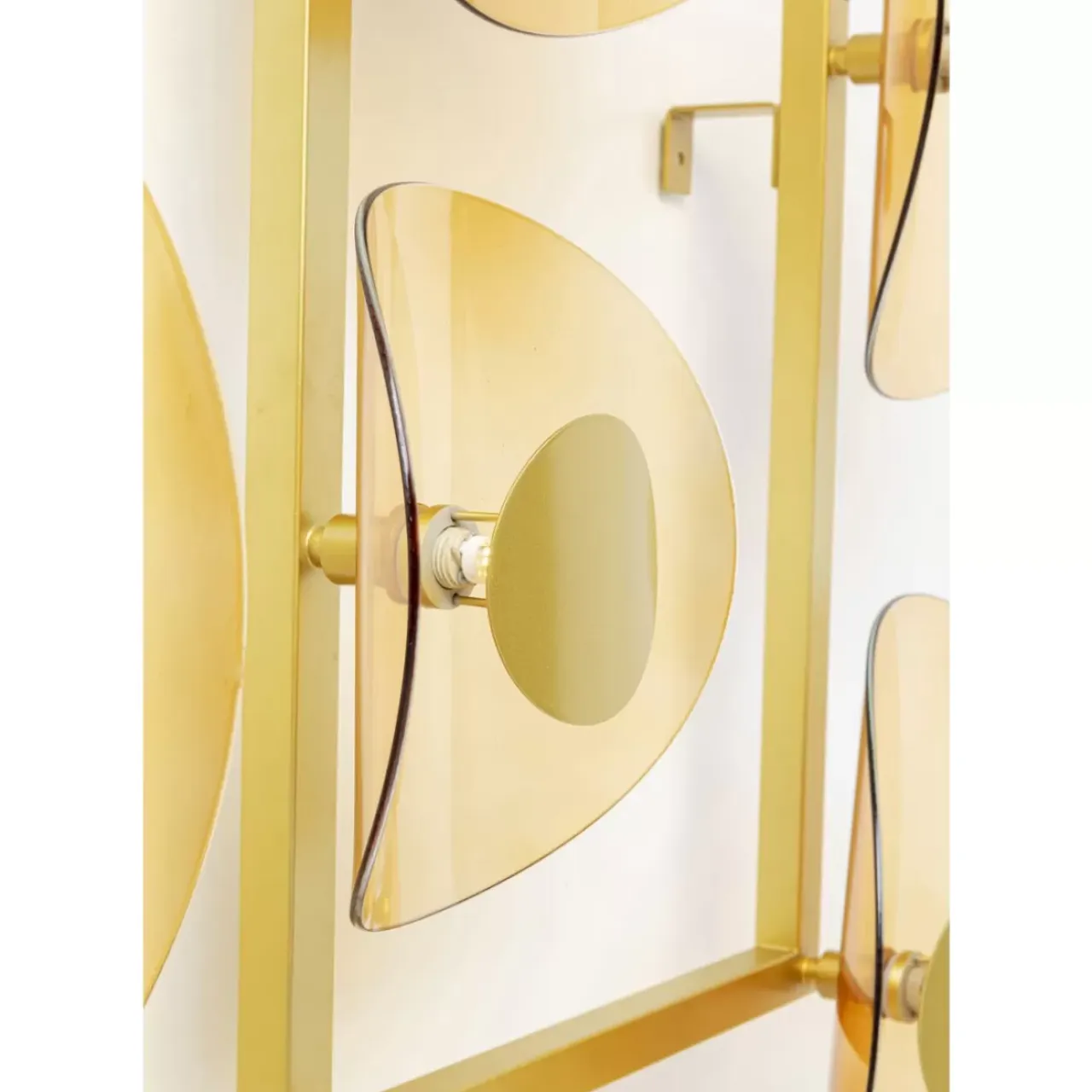 Wandleuchten-KARE Design Wandleuchte Mariposa Brass 116X198Cm