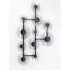 Wandleuchten-KARE Design Wandleuchte Mariposa Schwarz Smoke 116X198Cm