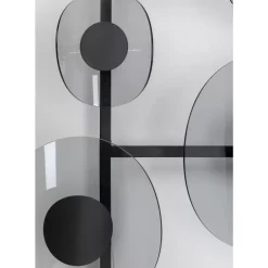Wandleuchten-KARE Design Wandleuchte Mariposa Schwarz Smoke 116X198Cm