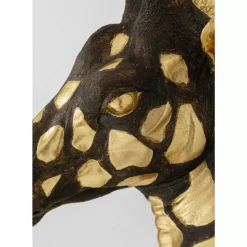 Bilder-KARE Design Wandobjekt Elegant Giraffe 44X78Cm