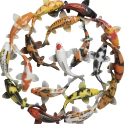 Bilder-KARE Design Wandobjekt School Of Koi Colore O102Cm