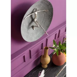 Bilder-KARE Design Wandobjekt Umano Silber O60Cm