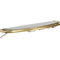 Regale-KARE Design Wandregal Treviso Gold 120X10Cm