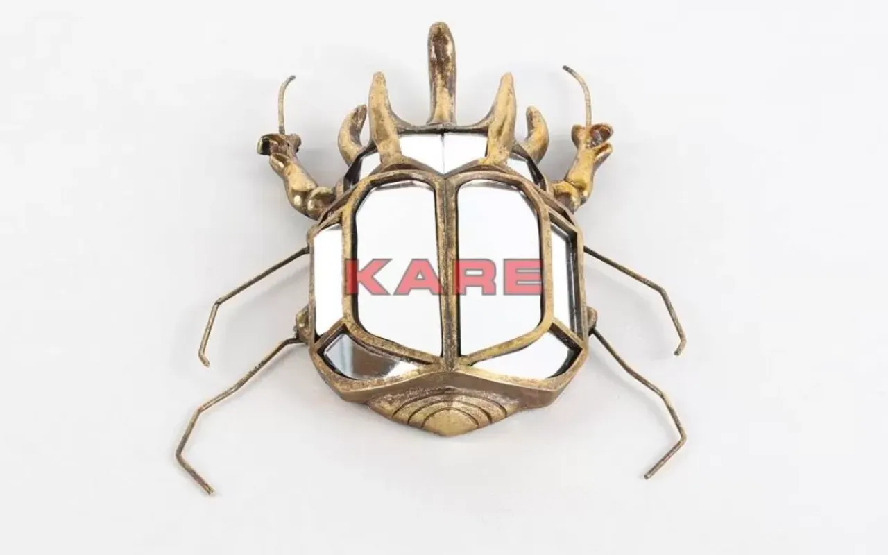 Bilder-KARE Design Wandschmuck Beetle Mirror