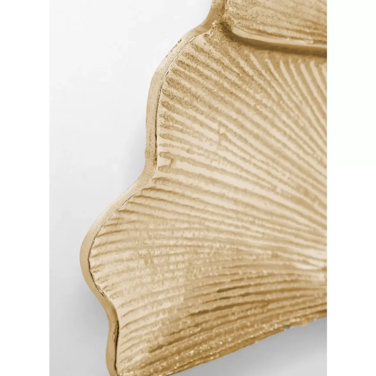 Bilder-KARE Design Wandschmuck Ginkgo Gold Klein