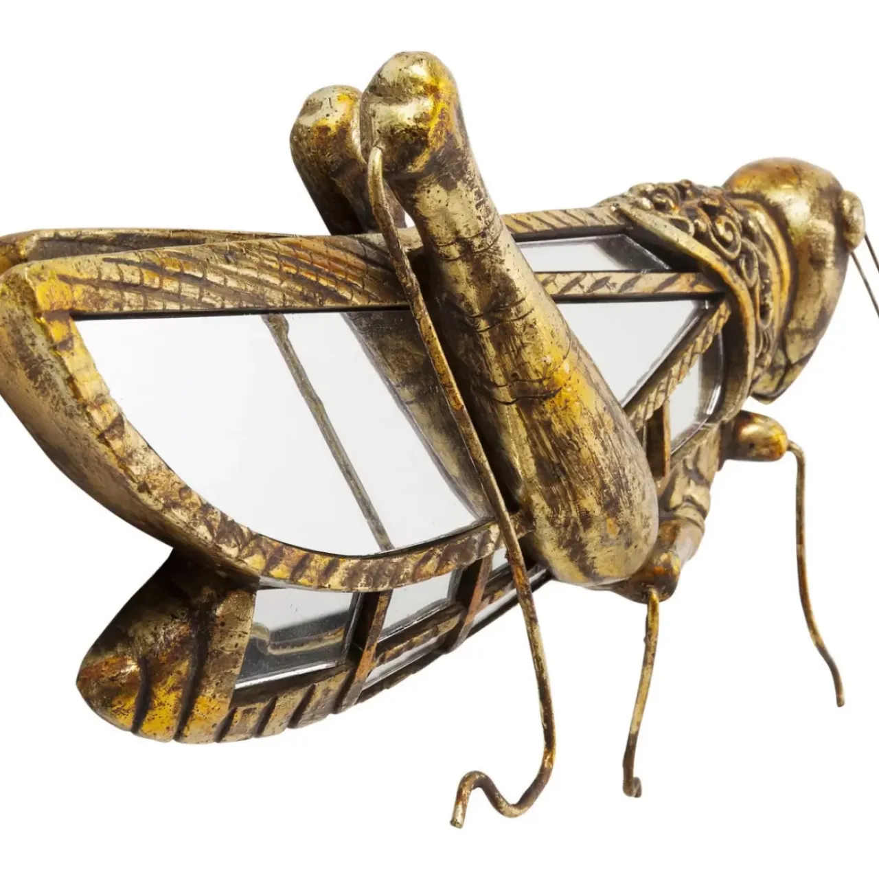Bilder-KARE Design Wandschmuck Grasshopper Mirror