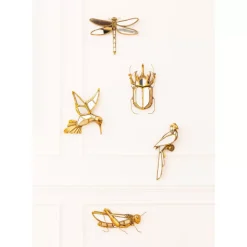 Bilder-KARE Design Wandschmuck Grasshopper Mirror