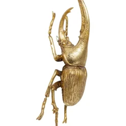 Bilder-KARE Design Wandschmuck Herkules Beetle Gold