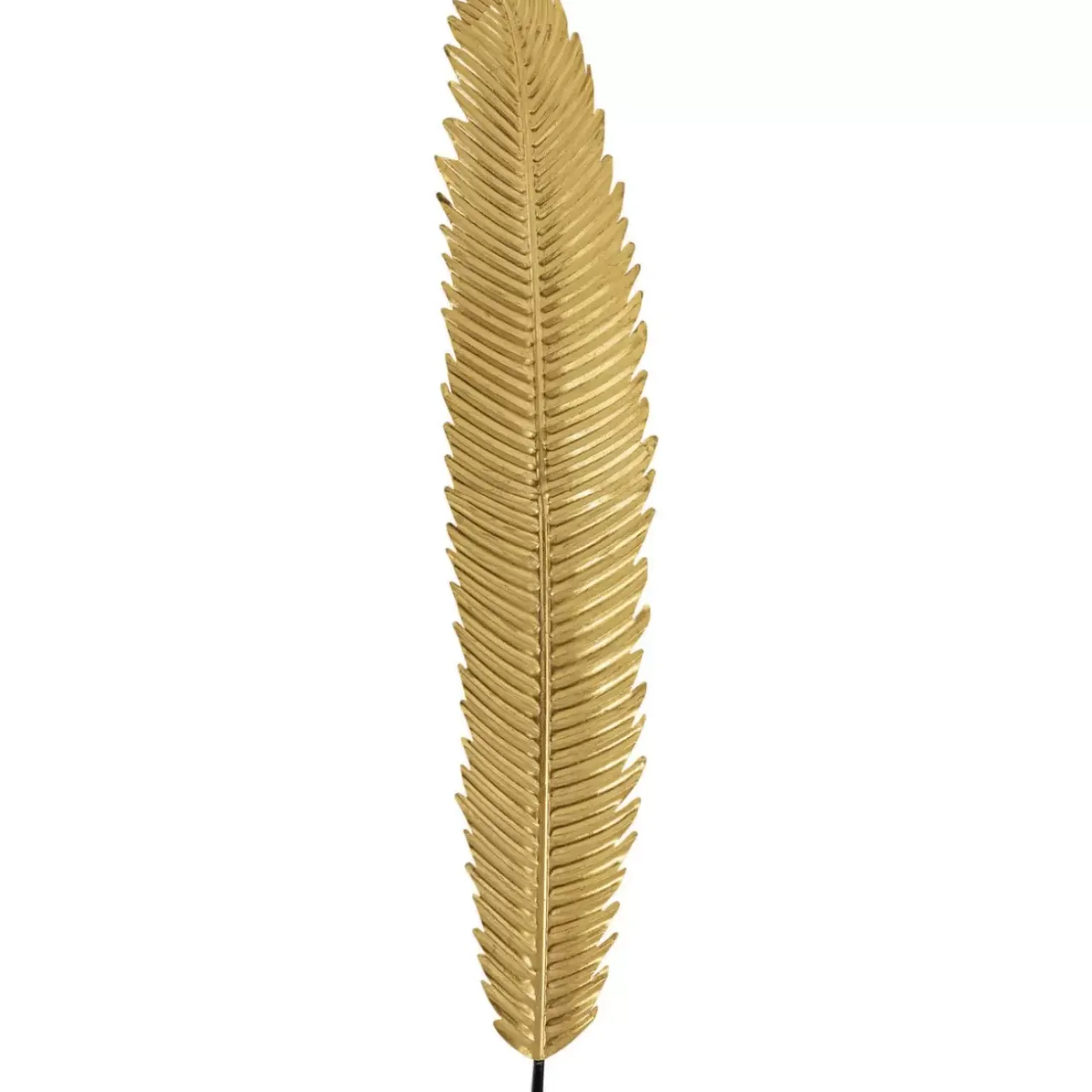Bilder-KARE Design Wandschmuck Leaf Gold 196