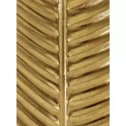 Bilder-KARE Design Wandschmuck Leaf Gold 196