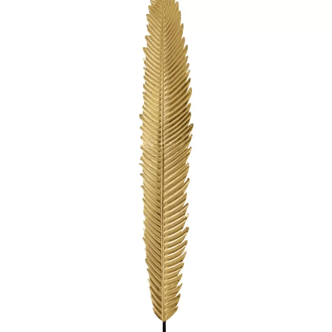Bilder-KARE Design Wandschmuck Leaf Gold 196