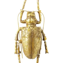 Bilder-KARE Design Wandschmuck Longicorn Beetle Gold