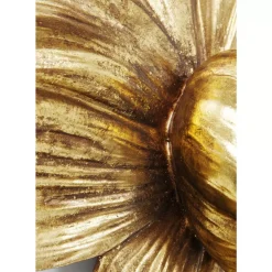 Bilder-KARE Design Wandschmuck Orchid Gold 44Cm