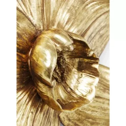 Bilder-KARE Design Wandschmuck Orchid Gold 44Cm