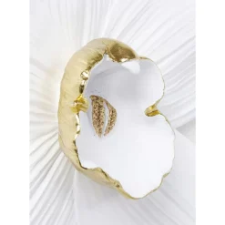Bilder-KARE Design Wandschmuck Orchid Weis 54Cm