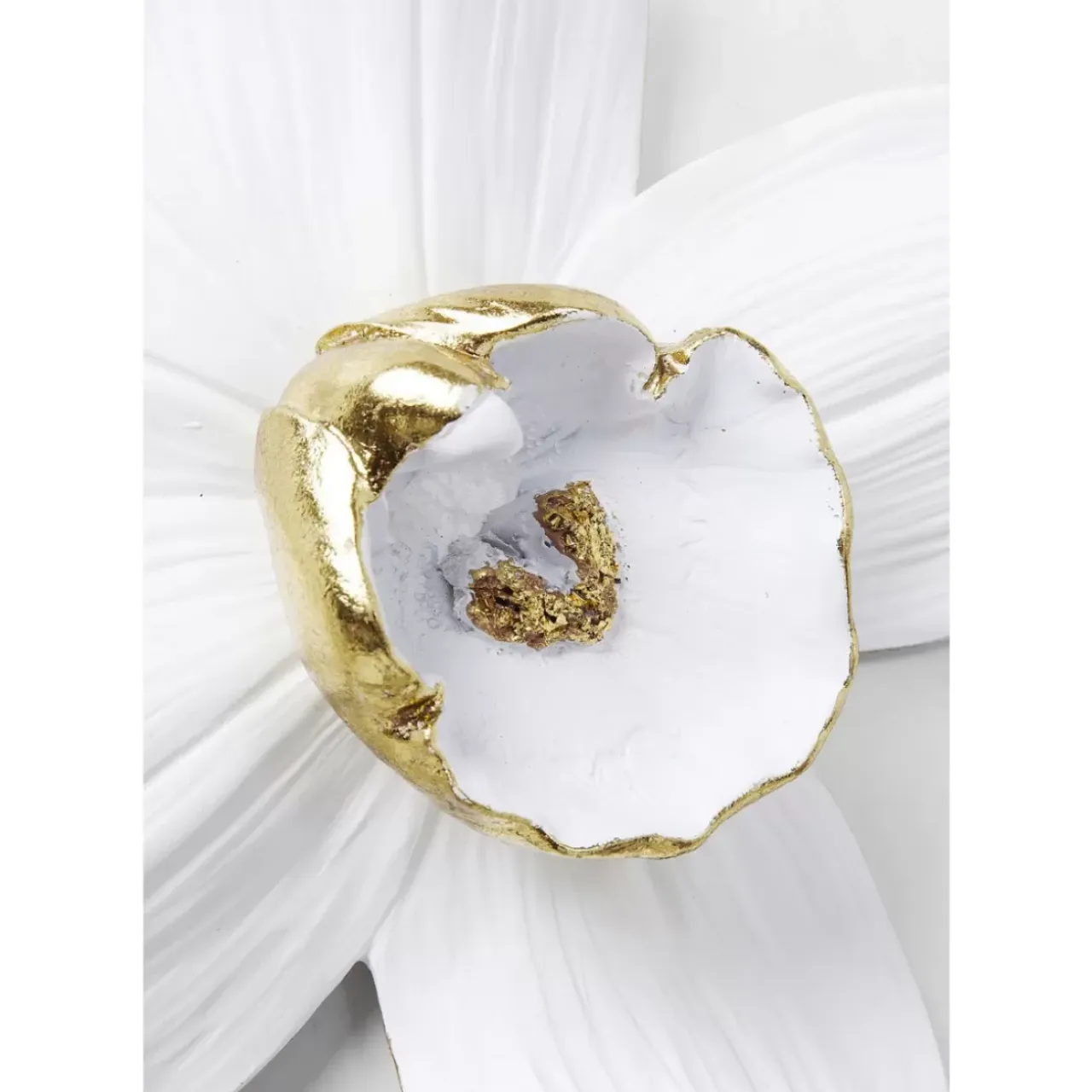 Bilder-KARE Design Wandschmuck Orchid Weis 25Cm