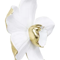 Bilder-KARE Design Wandschmuck Orchid Weis 25Cm