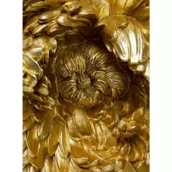 Bilder-KARE Design Wandschmuck Peony Gold