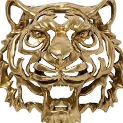 Bilder-KARE Design Wandschmuck Tiger Gold