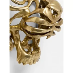 Bilder-KARE Design Wandschmuck Tiger Gold