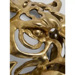 Bilder-KARE Design Wandschmuck Tiger Gold