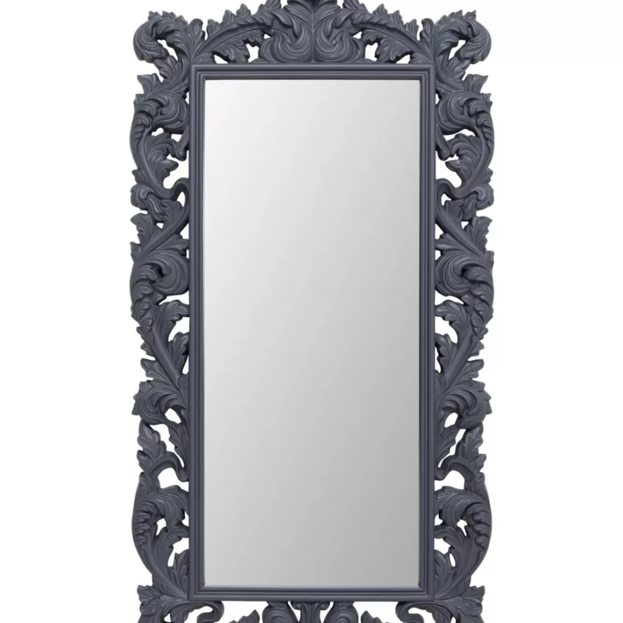 Spiegel-KARE Design Wandspiegel Baroque Valentina Grau 100X190Cm