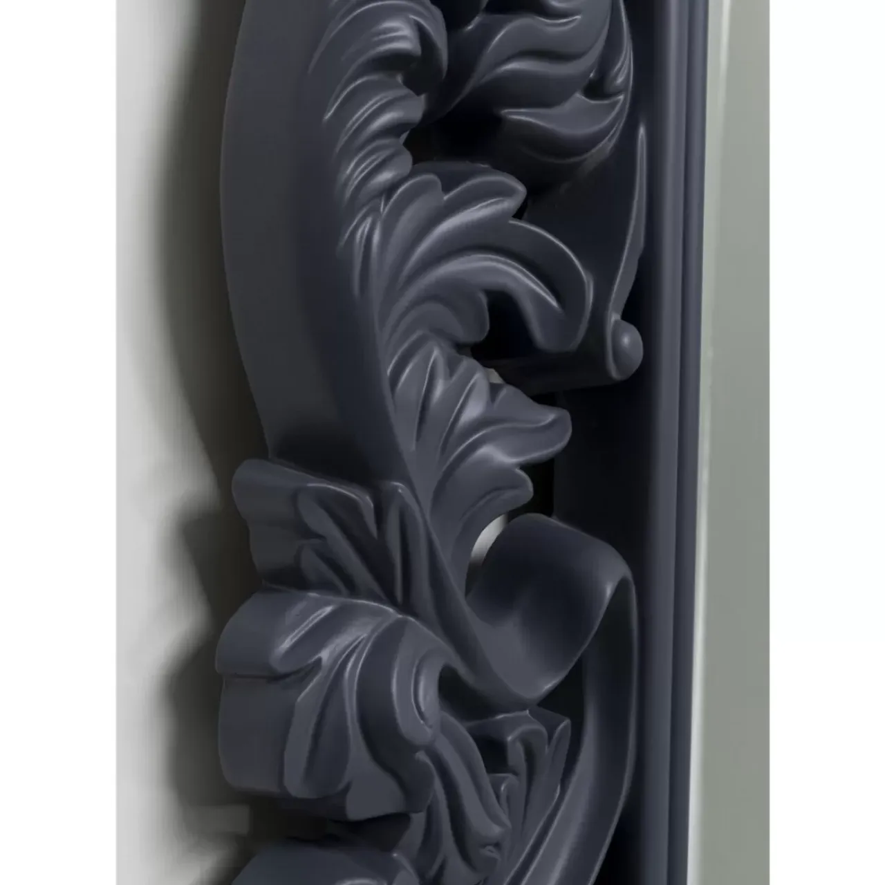 Spiegel-KARE Design Wandspiegel Baroque Valentina Grau 100X190Cm