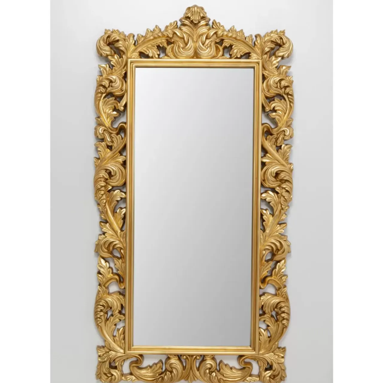 Spiegel-KARE Design Wandspiegel Baroque Valentina Gold 100X190Cm