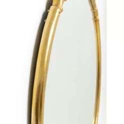 Spiegel-KARE Design Wandspiegel Cassandra Gold O80Cm
