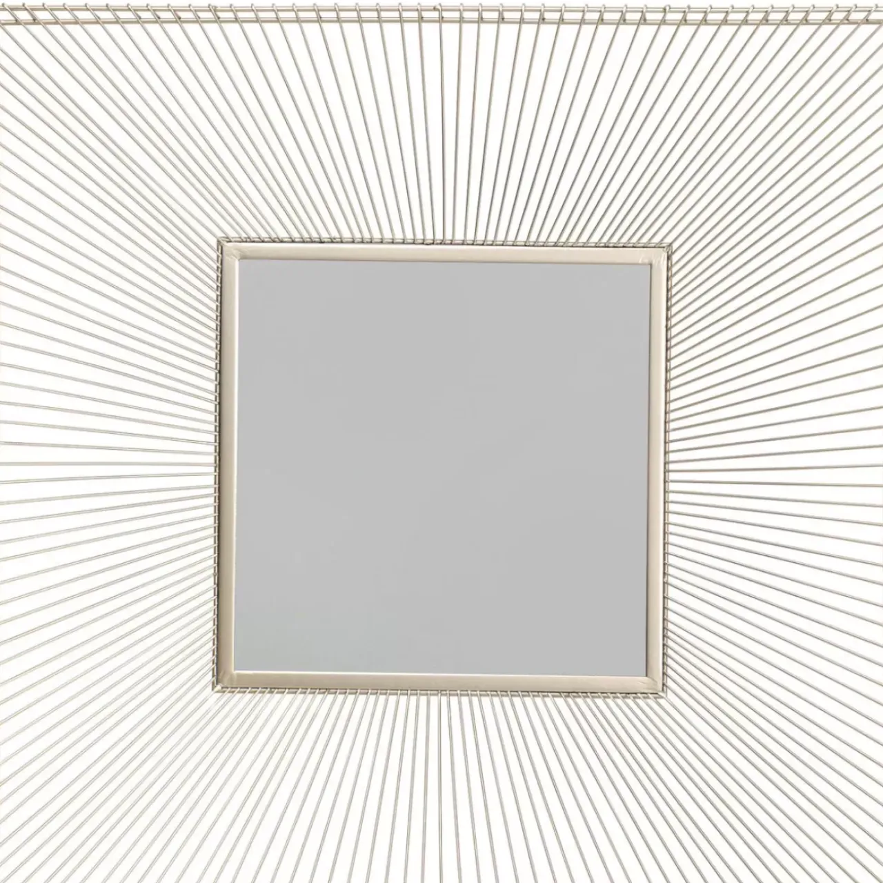 Spiegel-KARE Design Wandspiegel Dimension Champagner 91X91Cm