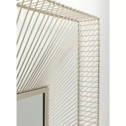Spiegel-KARE Design Wandspiegel Dimension Champagner 91X91Cm