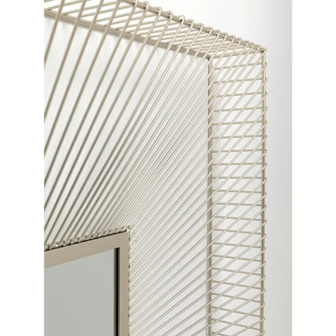 Spiegel-KARE Design Wandspiegel Dimension Champagner 91X91Cm