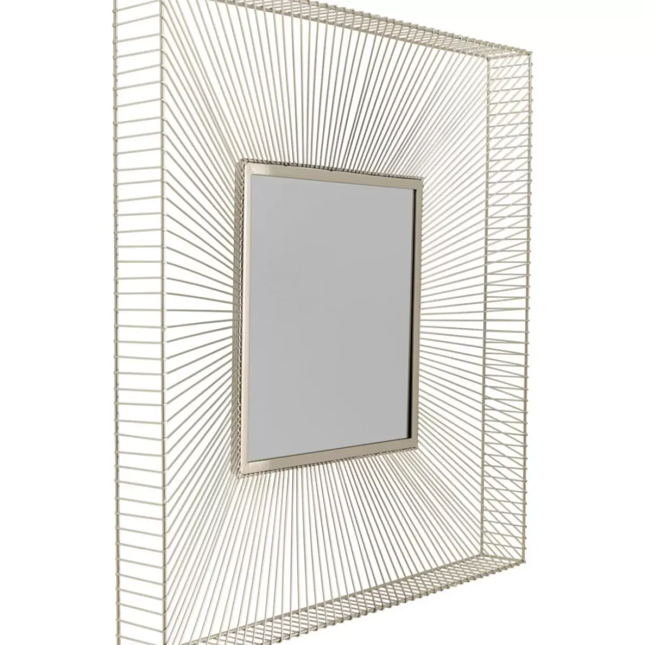 Spiegel-KARE Design Wandspiegel Dimension Champagner 91X91Cm