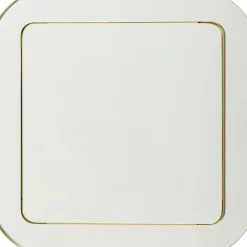 Spiegel-KARE Design Wandspiegel Double Row 80X80Cm