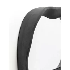 Spiegel-KARE Design Wandspiegel Dynamic Schwarz 40X34Cm