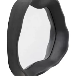 Spiegel-KARE Design Wandspiegel Dynamic Schwarz 40X34Cm