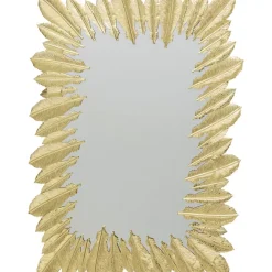 Spiegel-KARE Design Wandspiegel Feather Dress Gold 49X69Cm