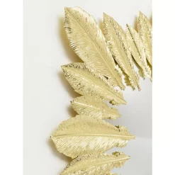 Spiegel-KARE Design Wandspiegel Feather Dress Gold 49X69Cm