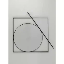 Spiegel-KARE Design Wandspiegel Miro 88X88Cm