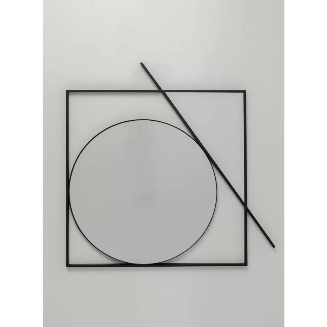 Spiegel-KARE Design Wandspiegel Miro 88X88Cm