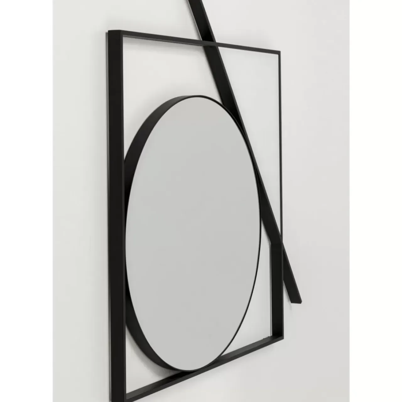 Spiegel-KARE Design Wandspiegel Miro 88X88Cm