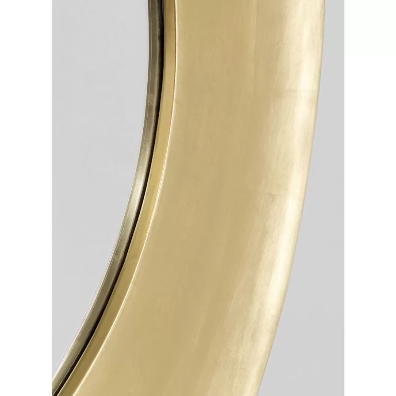 Spiegel-KARE Design Wandspiegel Planet Gold O108Cm
