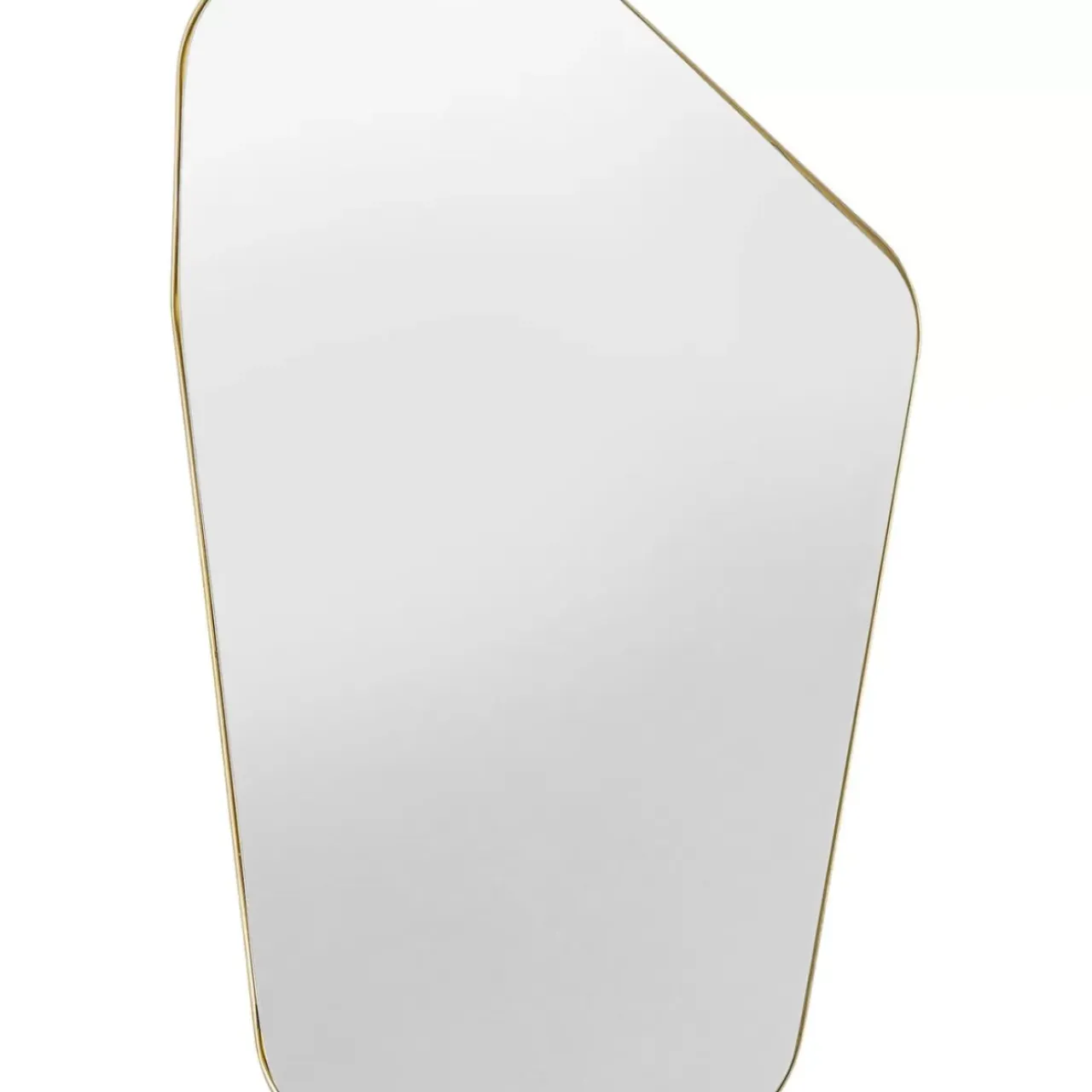 Spiegel-KARE Design Wandspiegel Shape Brass 64X94,5Cm