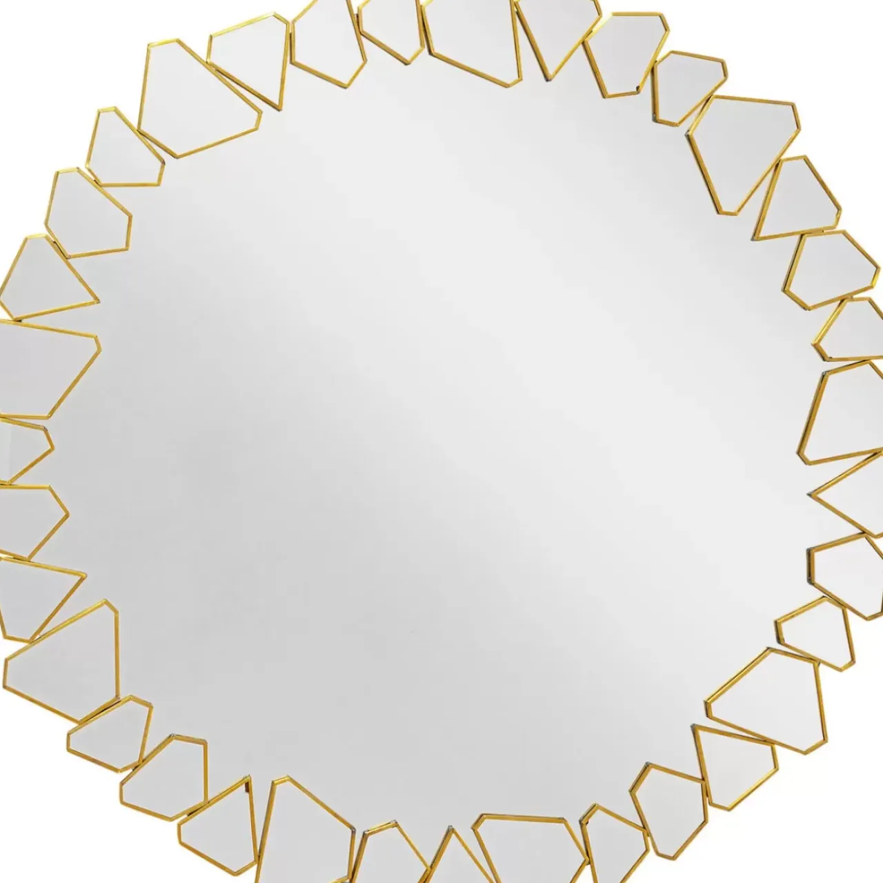 Spiegel-KARE Design Wandspiegel Sun Explosion O80Cm