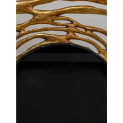 Spiegel-KARE Design Wandspiegel Twiggy Gold O121Cm