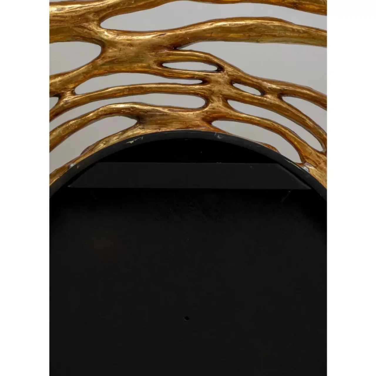 Spiegel-KARE Design Wandspiegel Twiggy Gold O121Cm