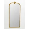 Spiegel-KARE Design Wandspiegel Window Tower Gold 51X113Cm